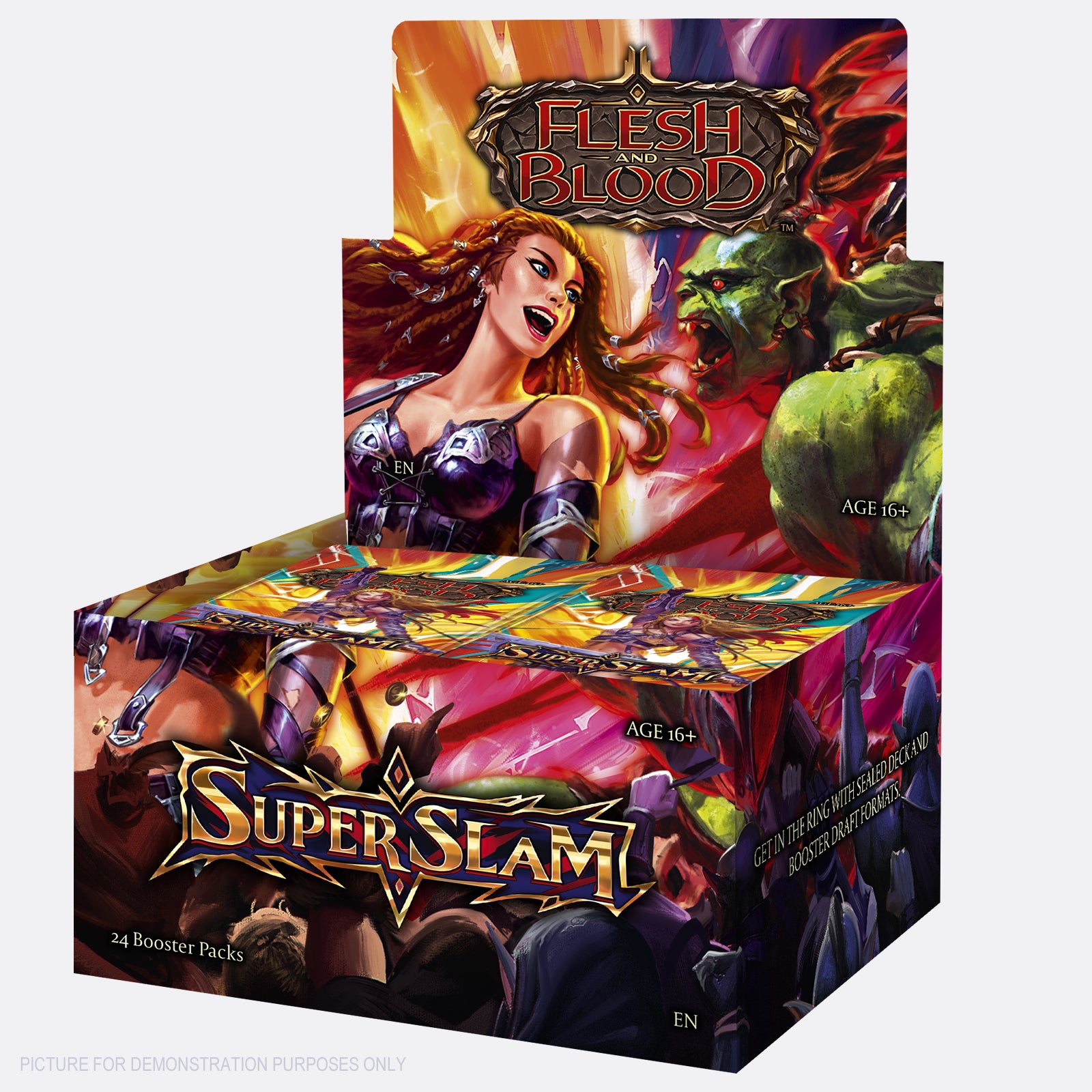 Flesh and Blood TCG - Super Slam SEALED Booster Box of 24 Packs